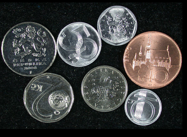 Czech Republic Set of 7 Coins